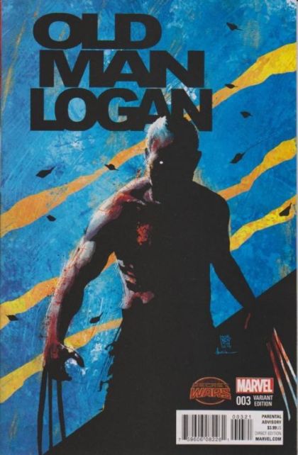 Old Man Logan, Vol. 1 #3B Andrea Sorrentino Variant Cover