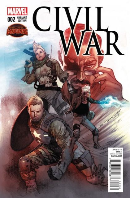 Civil War, Vol. 2 #2C Olivier Coipel 1:25 Cover