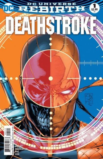 Deathstroke, Vol. 4 #1B Shane Davis Variant Cover