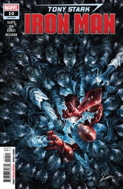 Tony Stark: Iron Man #10A Regular Alexander Lozano Cover