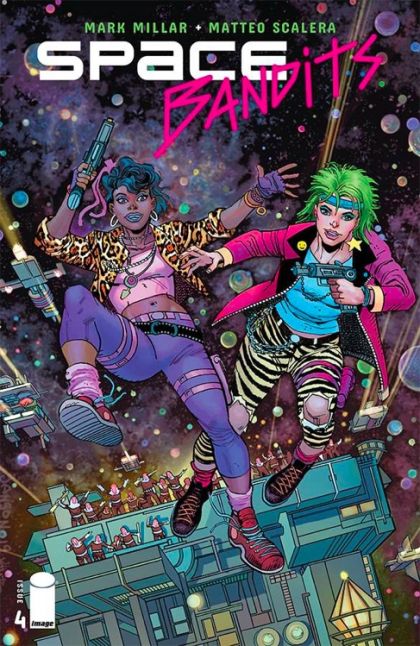 Space Bandits #4C Variant Klaus Janson Legends Cover