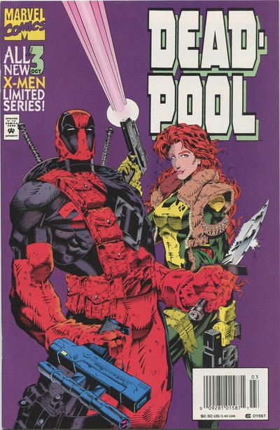 Deadpool, Vol. 1 #3B Newsstand Edition
