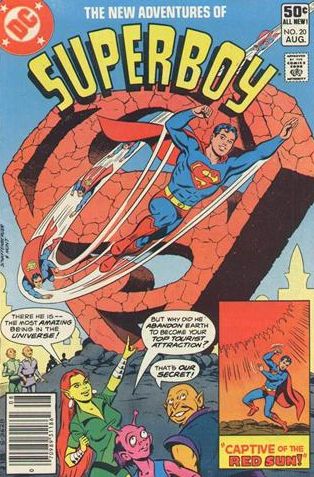 The New Adventures of Superboy #20B Newsstand Edition