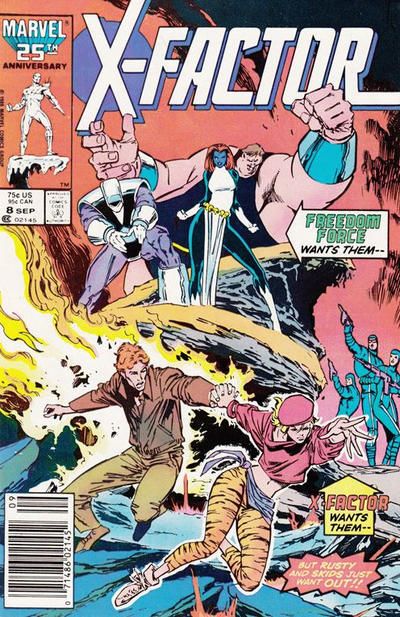 X-Factor, Vol. 1 #8B Newsstand Edition
