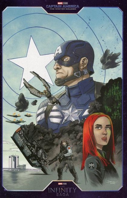 Captain Carter #1G Declan Shalvey Infinity Saga Phase 2 Cover