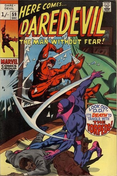 Daredevil, Vol. 1 #59B UK Price Variant