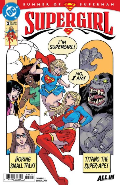 Supergirl, Vol. 8 #2A Sophie Campbell Regular