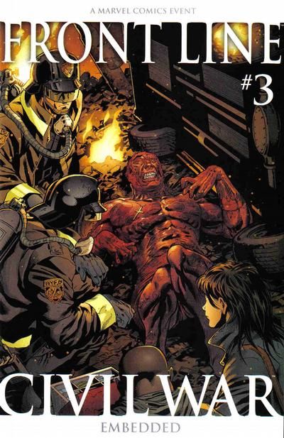 Civil War: Front Line #3B 2nd Printing