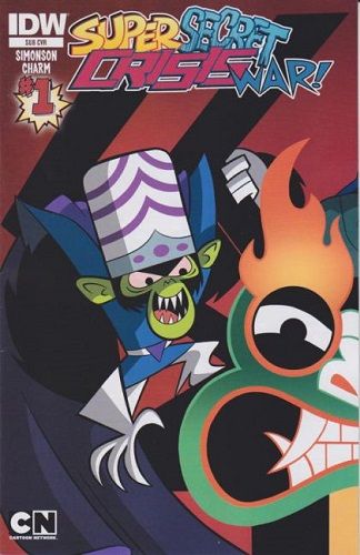 Cartoon Network Super Secret Crisis War! #1C Subscription Cover