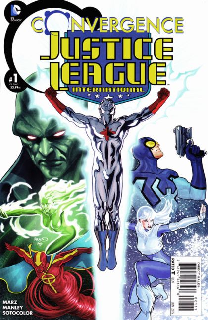 Convergence: Justice League International #1A Paul Renaud Regular Cover
