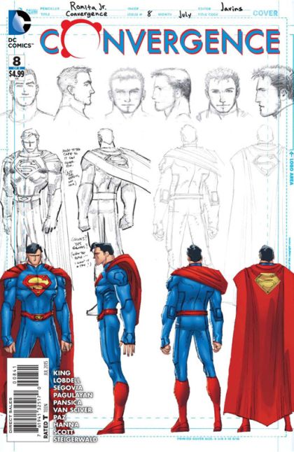 Convergence #8D John Romita, Jr. Variant Cover