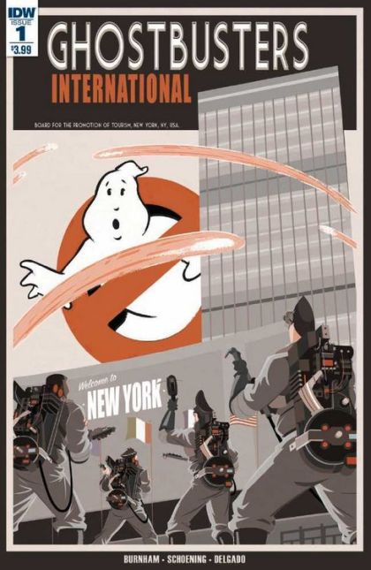 Ghostbusters International #1A Regular Dan Schoening Cover