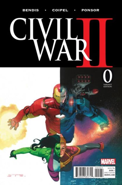 Civil War II #0C Variant Esad Ribic Cover