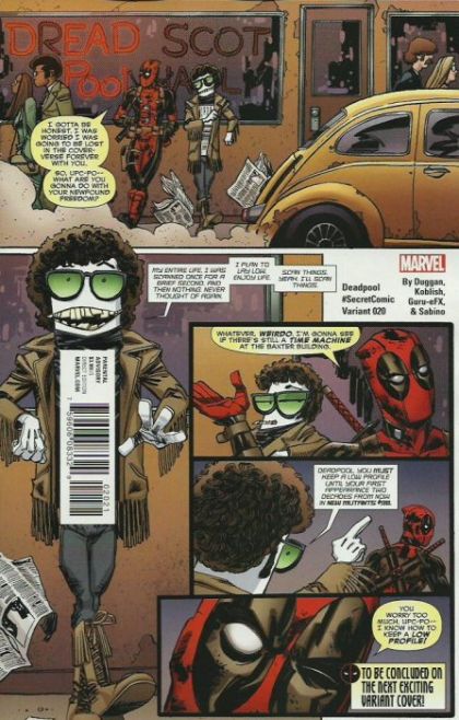 Deadpool, Vol. 5 #20B Variant Scott Koblish Cover