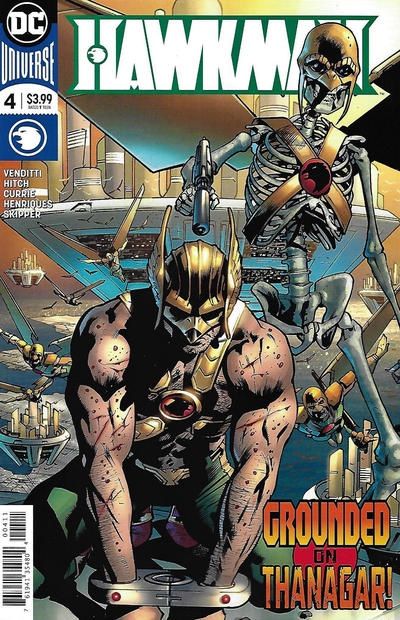 Hawkman, Vol. 5 #4A Regular Bryan Hitch Cover