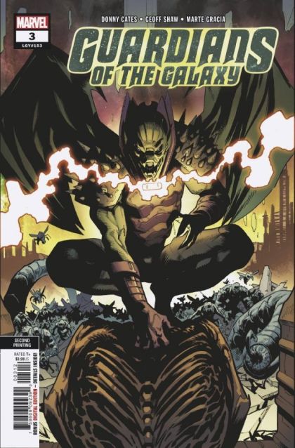 Guardians of the Galaxy, Vol. 5 #3C 2nd Printing David Marquez