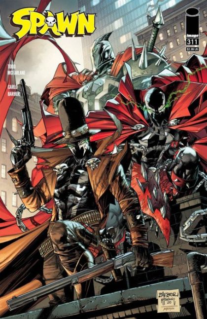 Spawn #311A Carlo Barberi Cover