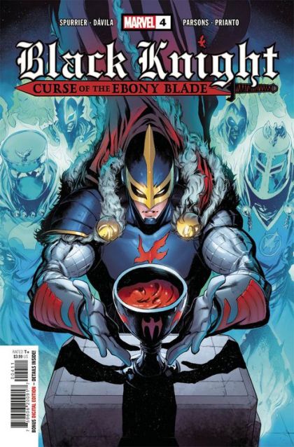 Black Knight: Curse of the Ebony Blade #4A Regular Iban Coello Cover