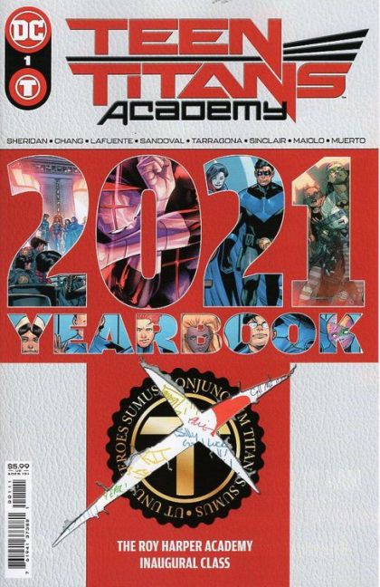 Teen Titans Academy 2021 Yearbook #1A