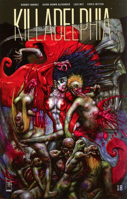 Killadelphia #18B Variant Simon Bisley Cover