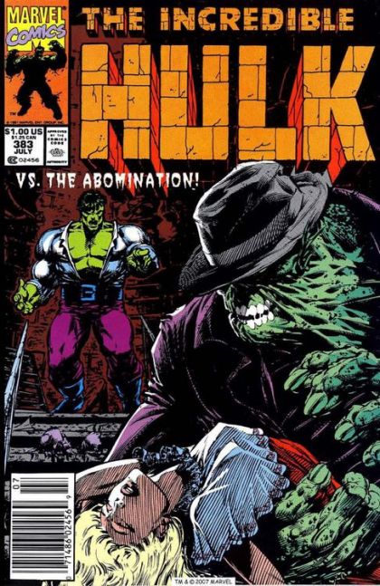 The Incredible Hulk, Vol. 1 #383B Newsstand Edition