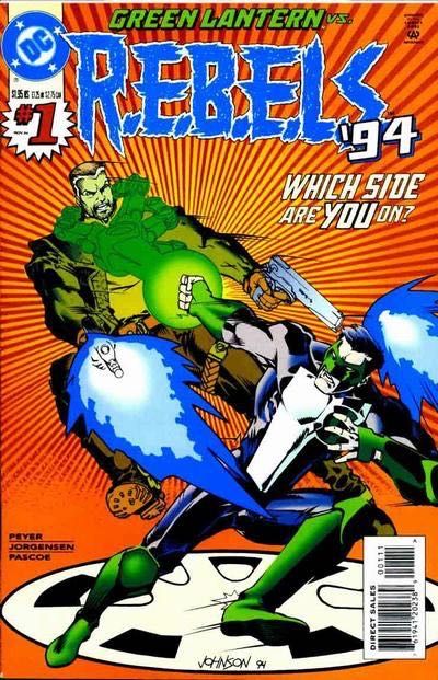 R.E.B.E.L.S., Vol. 1 #1A Direct Edition