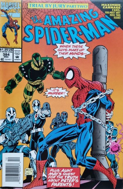 The Amazing Spider-Man, Vol. 1 #384B Newsstand Edition