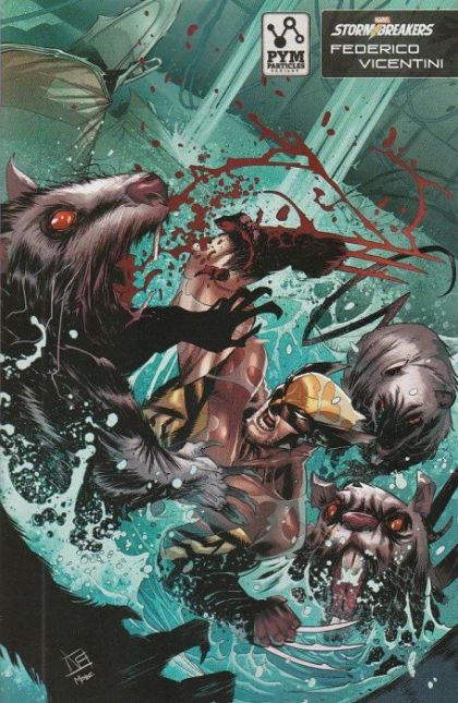Wolverine, Vol. 7 #30B Federico Vicentini Stormbreakers Cover
