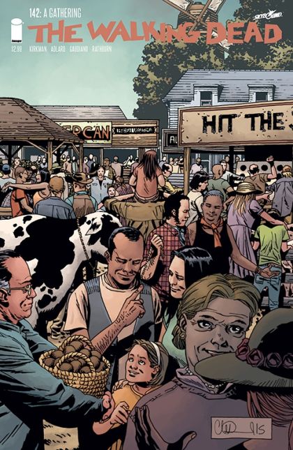 The Walking Dead #142 Regular Charlie Adlard & Dave Stewart Cover