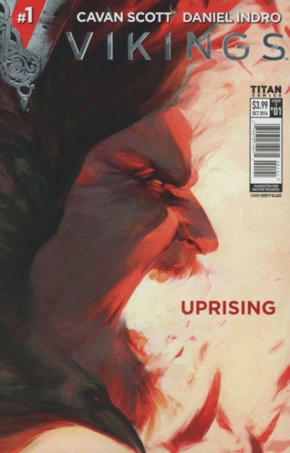 Vikings: Uprising #1D Variant Verity Glass Cover