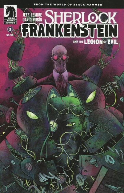 Sherlock Frankenstein and the Legion of Evil #3A Regular David Rubin Cover