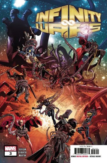 Infinity Wars #3A Regular Mike Deodato Jr Cover