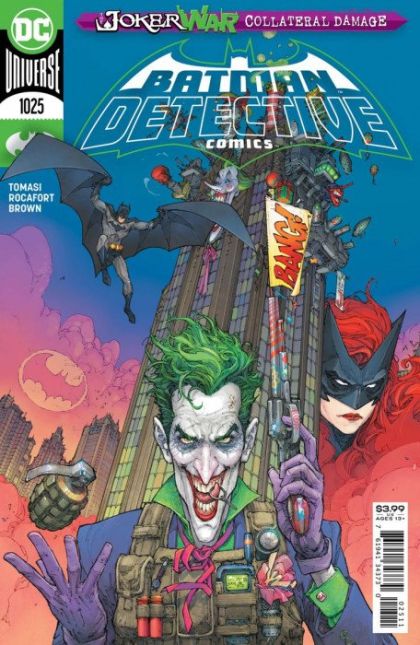 Detective Comics, Vol. 3 #1025A Regular Kenneth Rocafort Cover