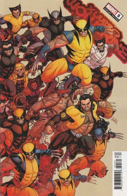 X Lives of Wolverine #5F Russell Dauterman Cover