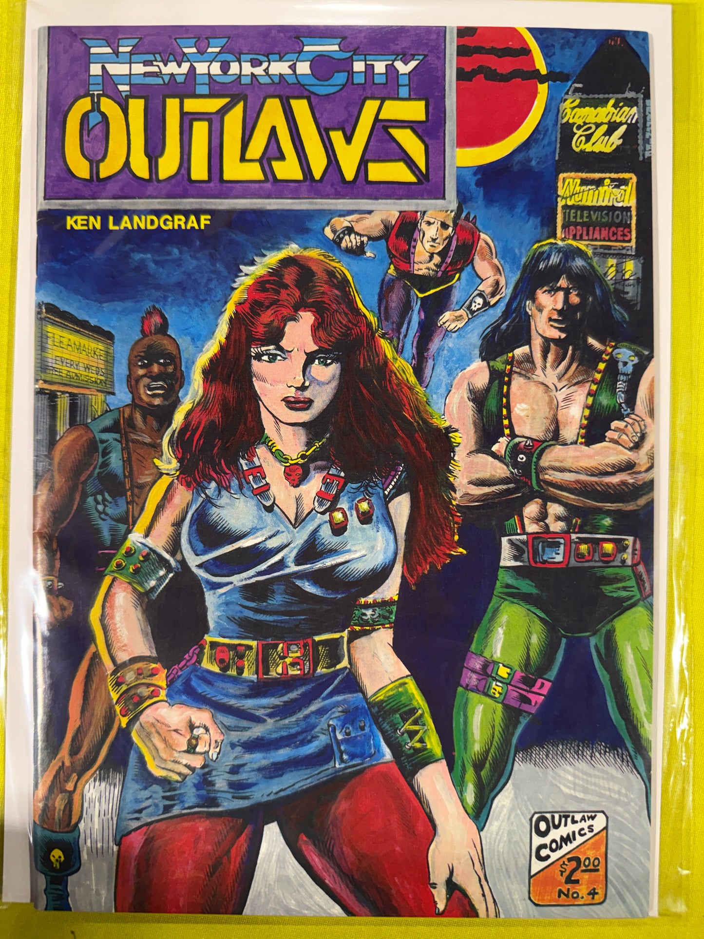 The New York City Outlaws #1-4 books (set) missing #5