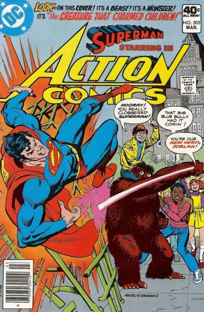 Action Comics, Vol. 1 #505B Newsstand Edition
