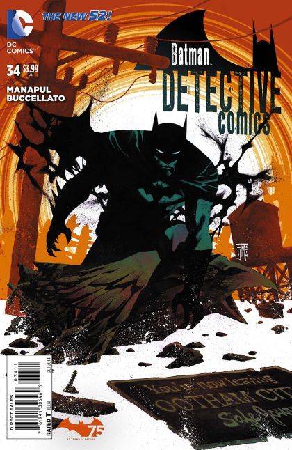 Detective Comics, Vol. 2 #34A Francis Manapul Regular Cover