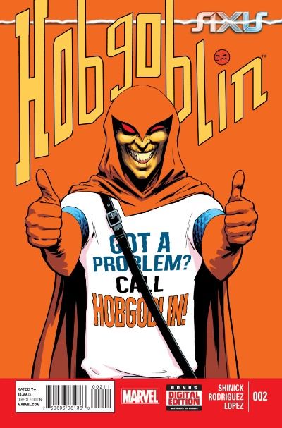 Axis: Hobgoblin #2 Javier Rodriguez Regular