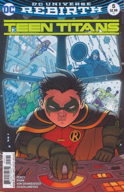 Teen Titans, Vol. 6 #5B Variant Chris Burnham Cover