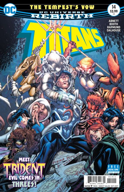 Titans, Vol. 3 #14A Booth, Rapmund & Dalhouse Cover