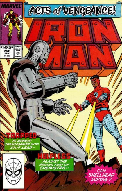 Iron Man, Vol. 1 #252A Direct Edition