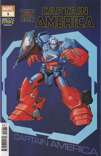 King in Black: Captain America #1C Variant Patrick Brown Avengers Mech Strike Cover
