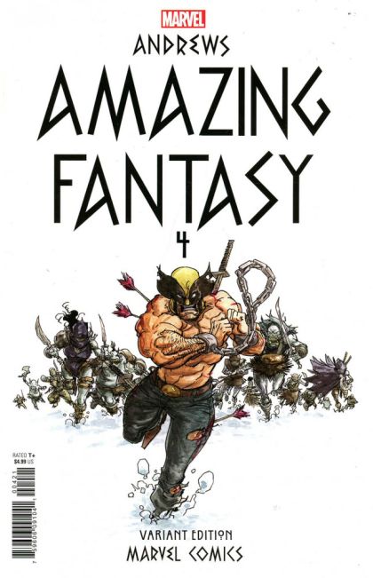 Amazing Fantasy, Vol. 3 #4B Variant Kaare Andrews Cover