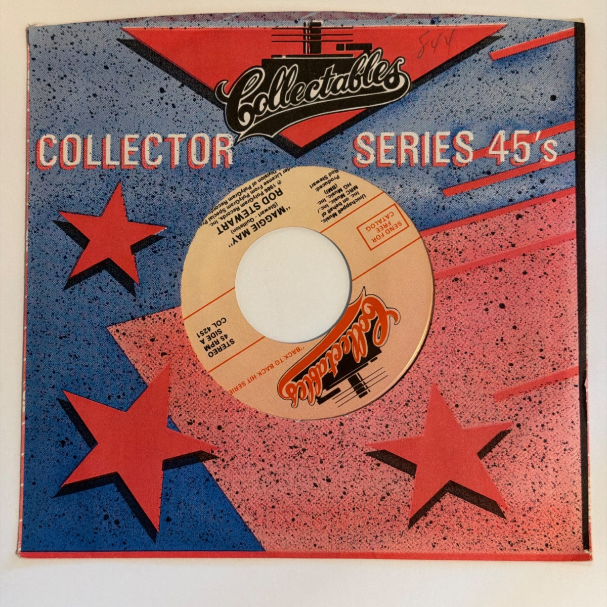 Rod Stewart, The Gentrys - Maggie May / Keep On Dancing (1986) - Vinyl