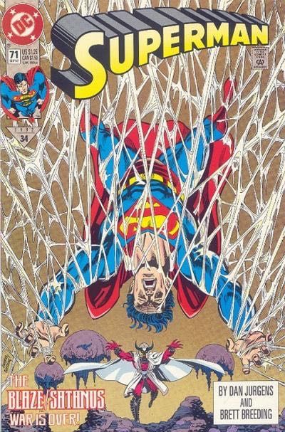 Superman, Vol. 2 #71A Direct Edition