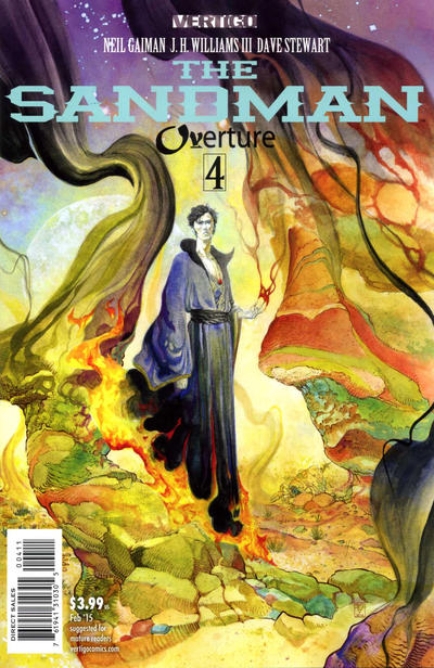 The Sandman: Overture #4A J.H. Williams III Cover