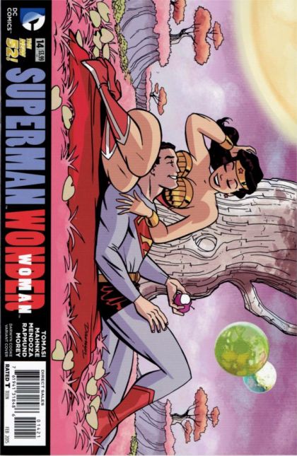 Superman / Wonder Woman #14B Darwyn Cooke Variant Cover