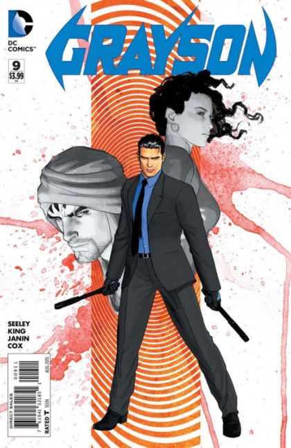 Grayson #9A Regular Cover - Mikel Janin