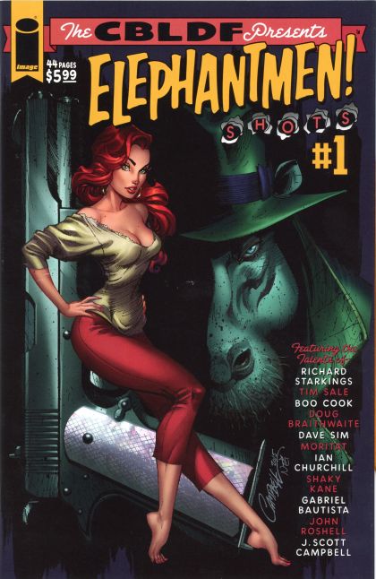 CBLDF Presents: Elephantmen! Shots #1A J. Scott Campbell Regular