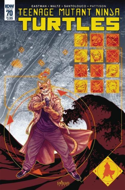 Teenage Mutant Ninja Turtles, Vol. 5 #70A Regular Mateus Santolouco Cover